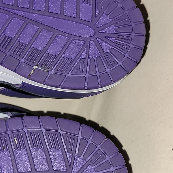 Nike SB Dunk low Pro. Court Purple and black.  Men's size 14 - Picture 14 of 16